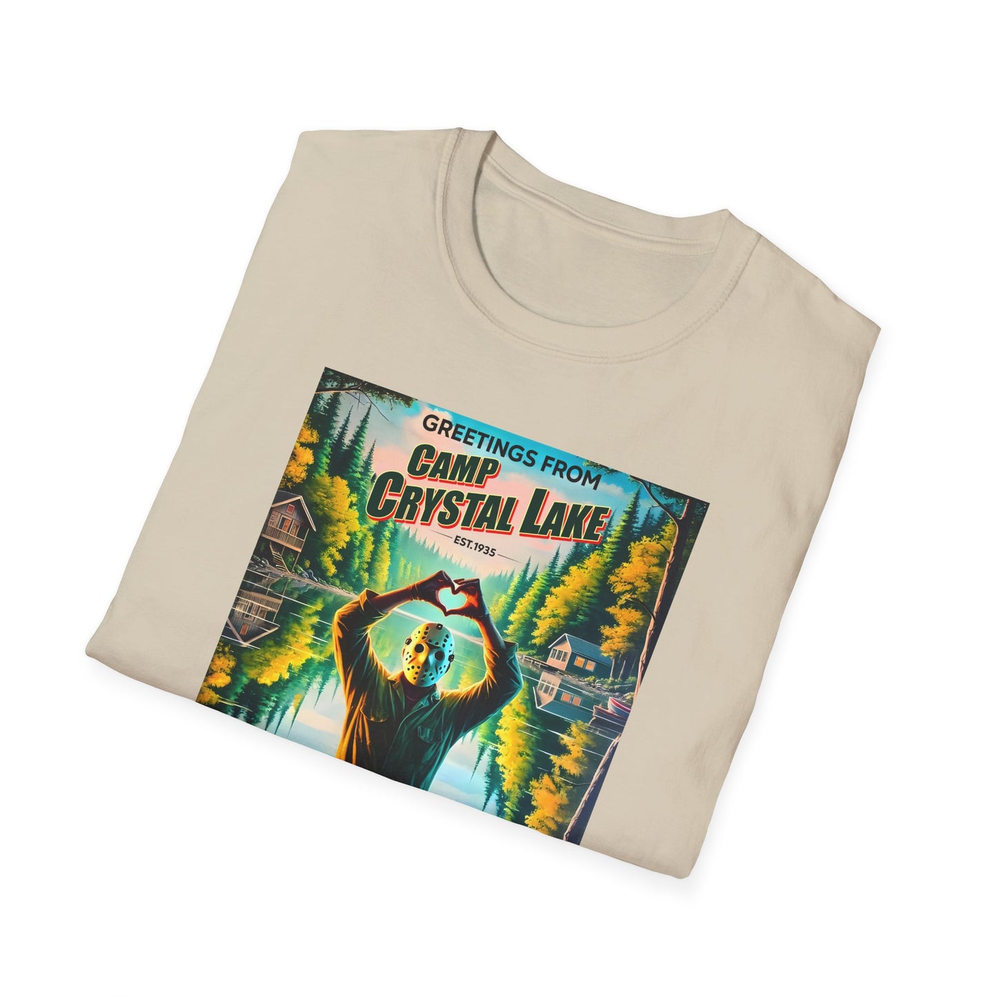 Camp Crystal Lake Greetings Tee