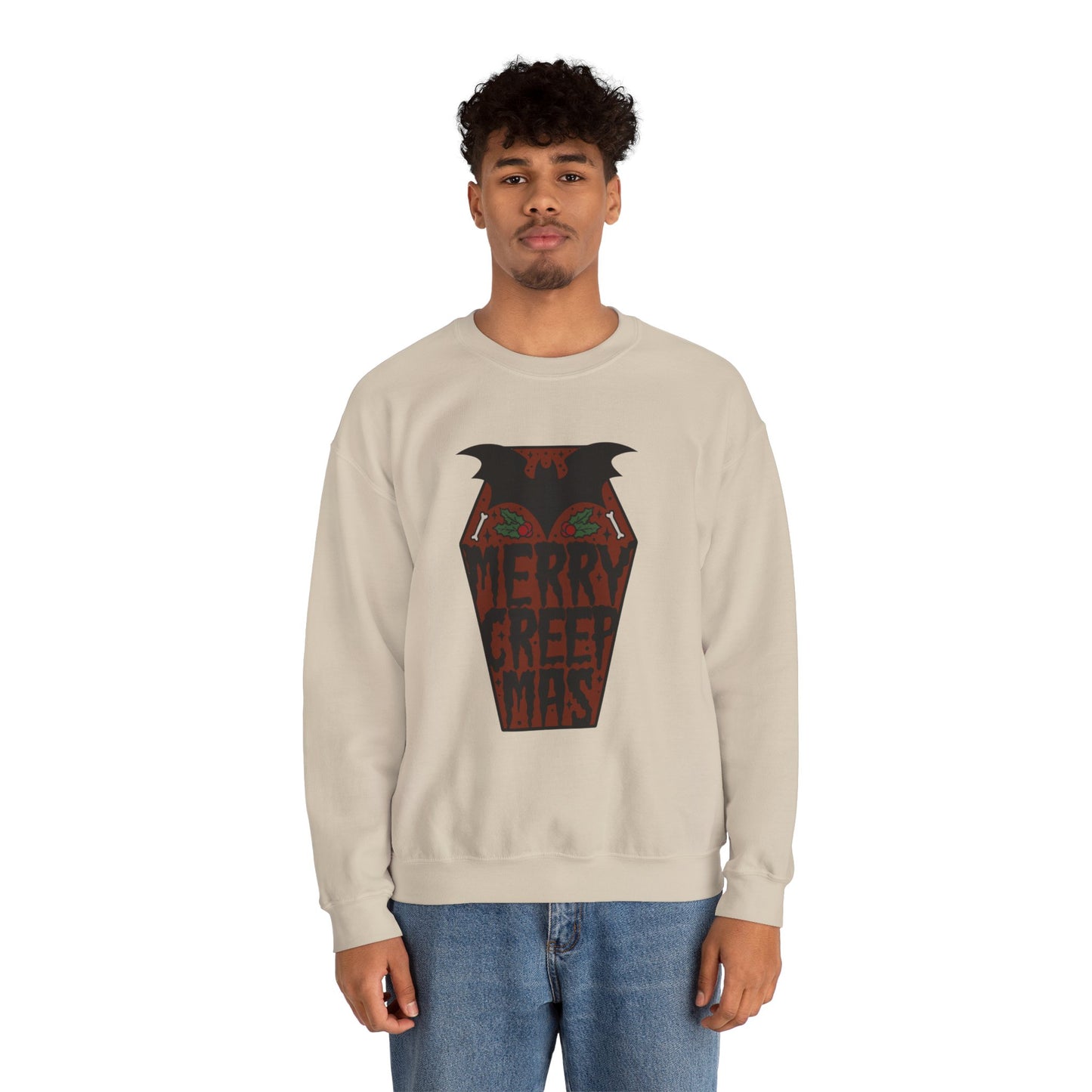 Merry Creepmas Coffin Sweatshirt