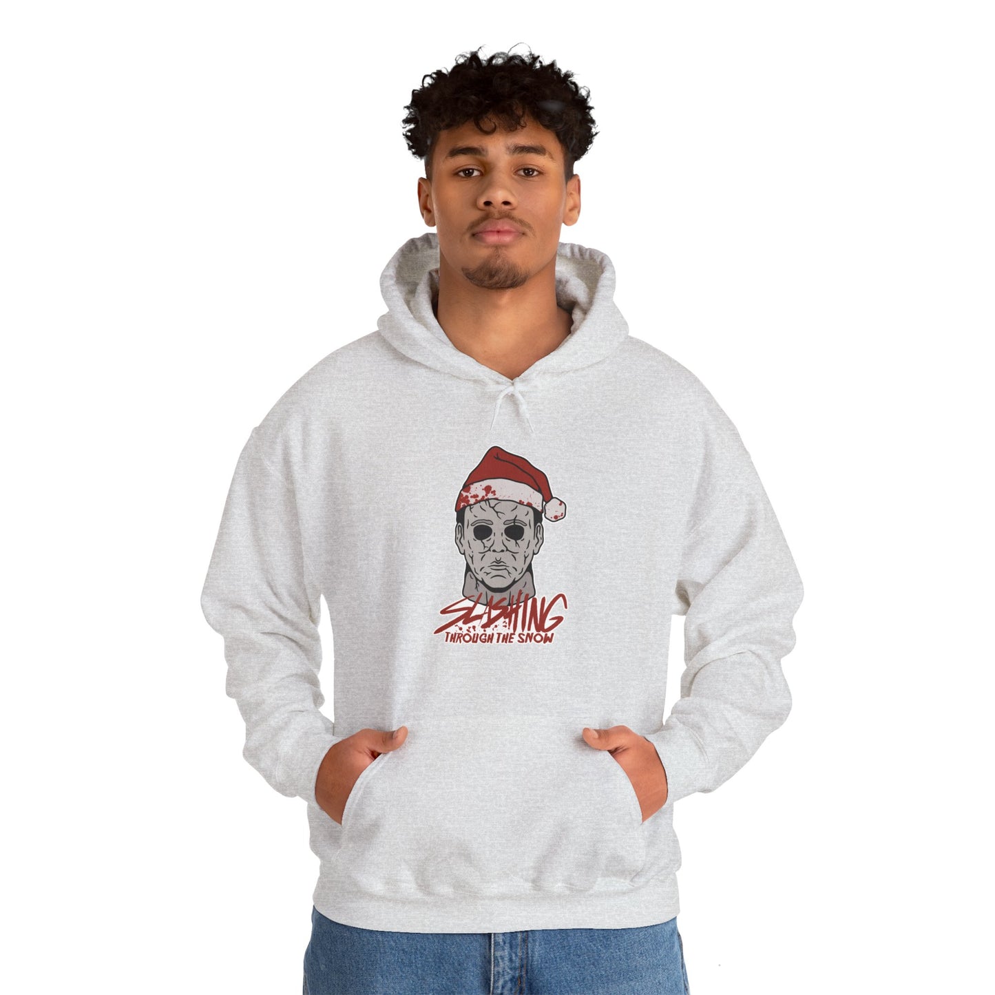 Slashing Through the Snow Hoodie