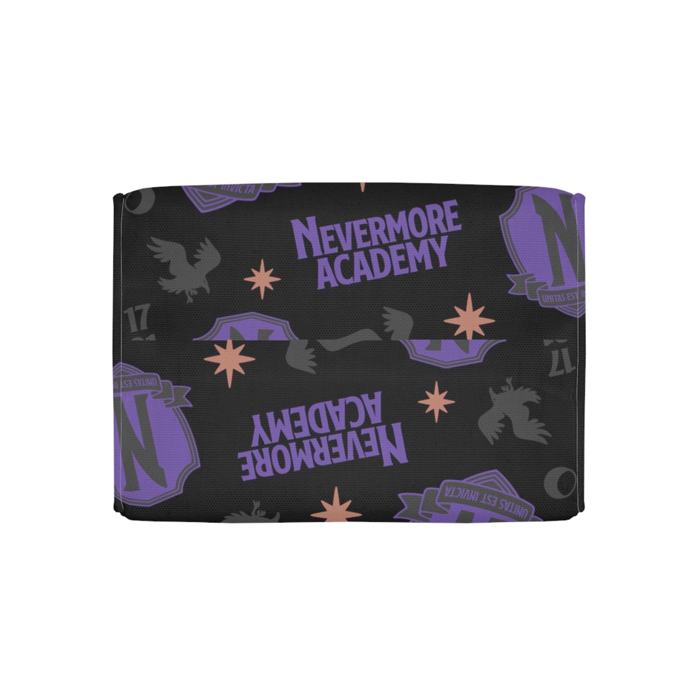 Nevermore Academy Polyester Lunch Bag - Black