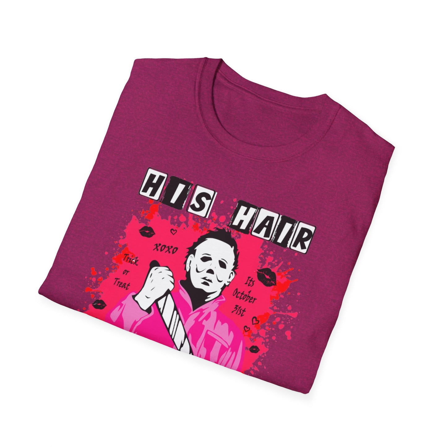 His Hair Looks Sexy Pushed Back Tee