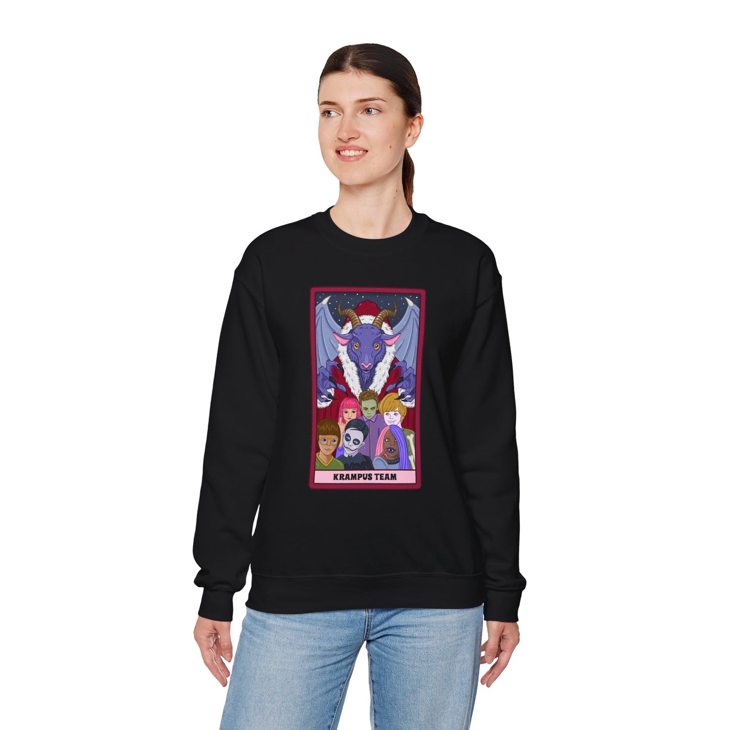 Krampus Team: Spooky Holiday Pullover