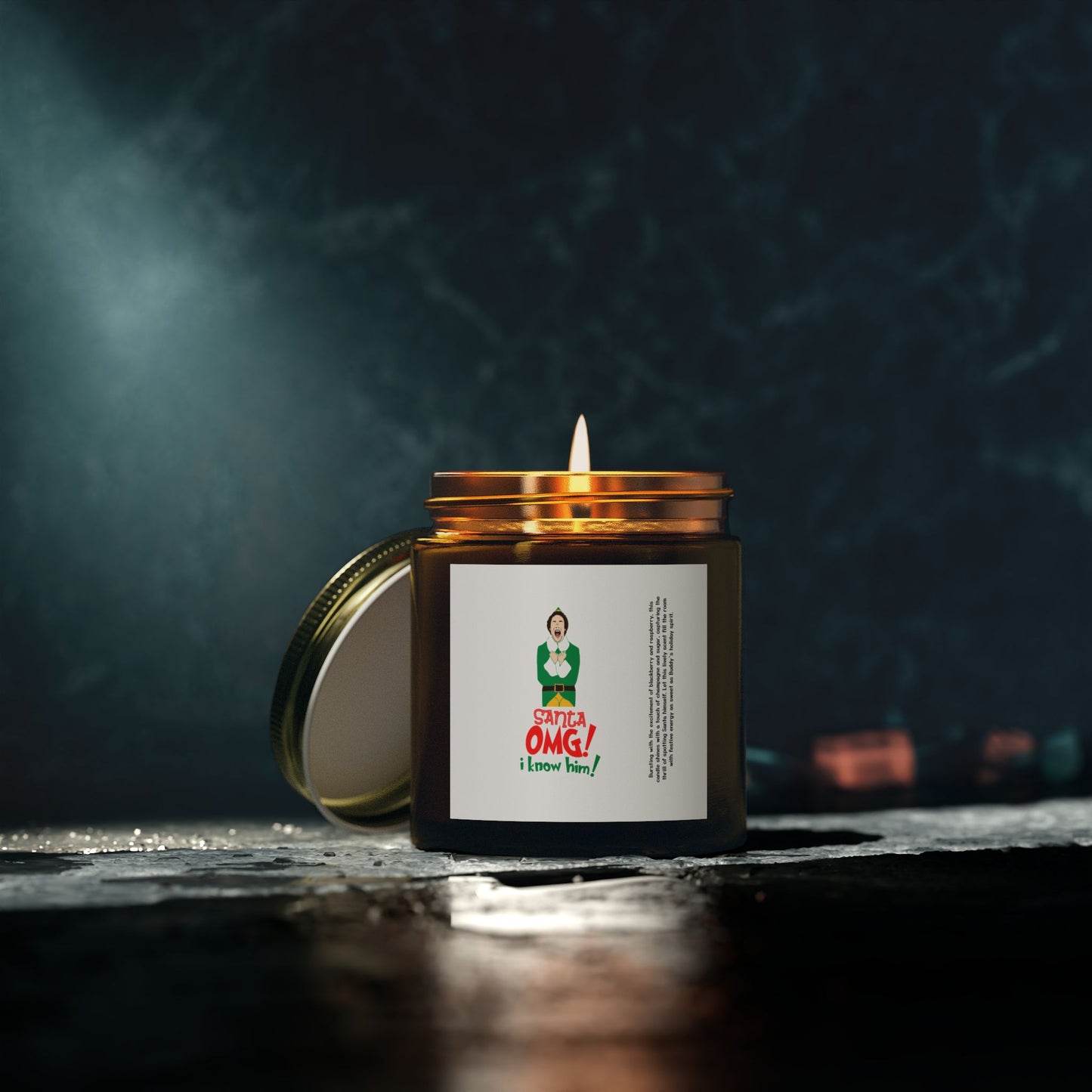 I Know Him Scented Candle, Coconut Apricot Wax