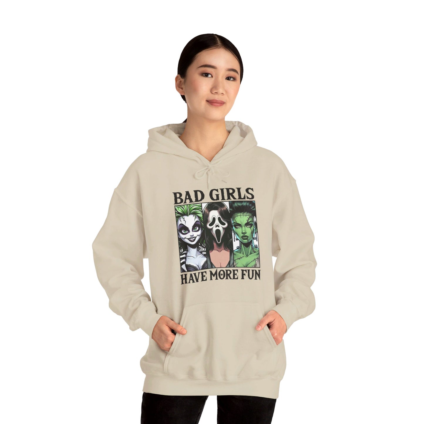 Bad Girls Have More Fun - Ghoulish Trio Hoodie