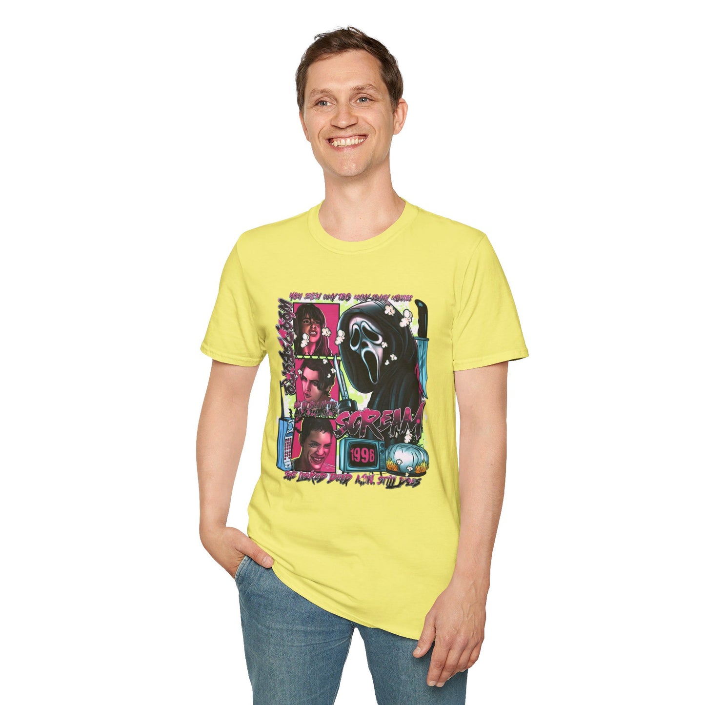 Neon Nightmare Scream Tee