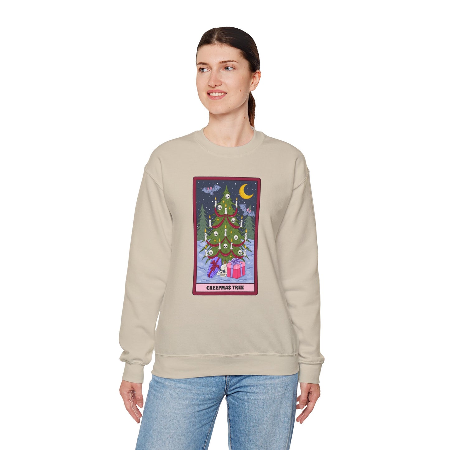 Creepmas Tree: Spooky Holiday Tarot  Pullover