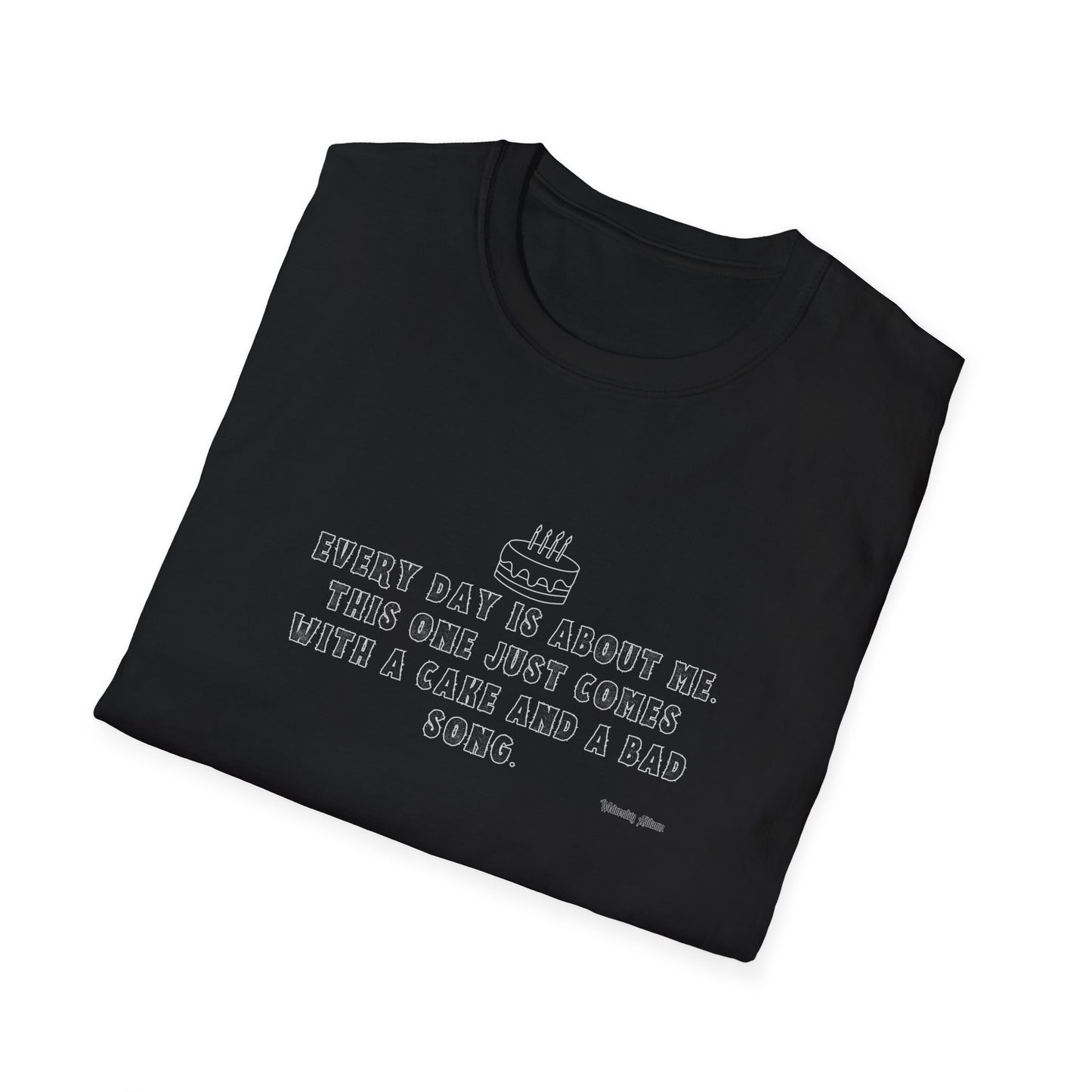 Wednesday Birthday Quote Tee