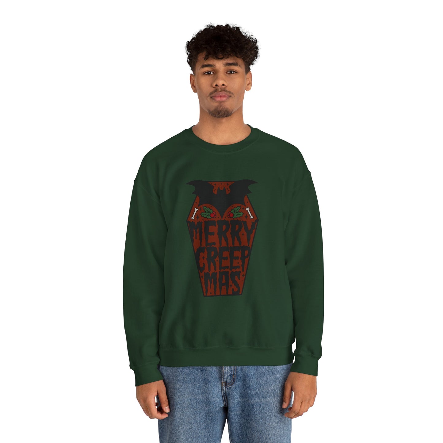 Merry Creepmas Coffin Sweatshirt