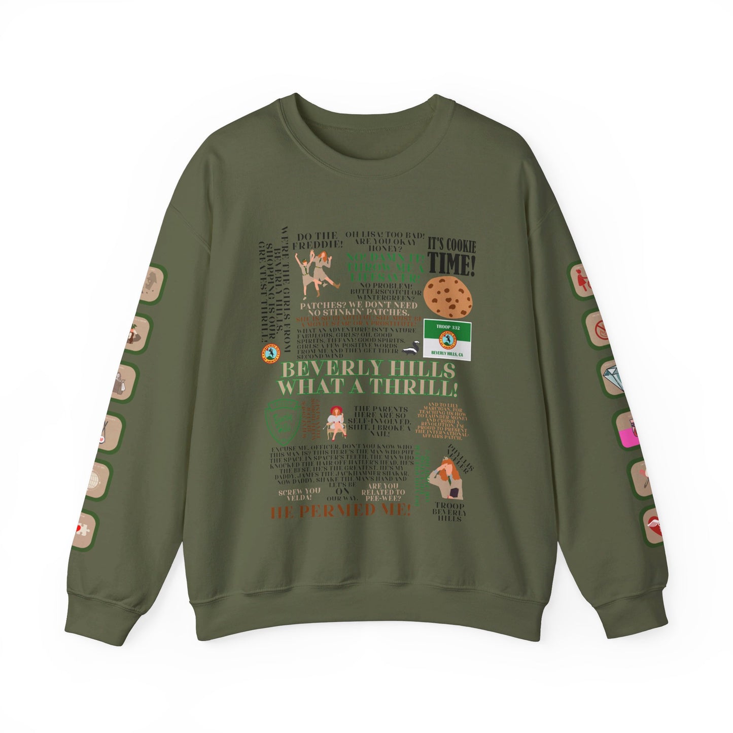 Troop Beverly Hills Quotes Only Pullover - Oodles of Patches