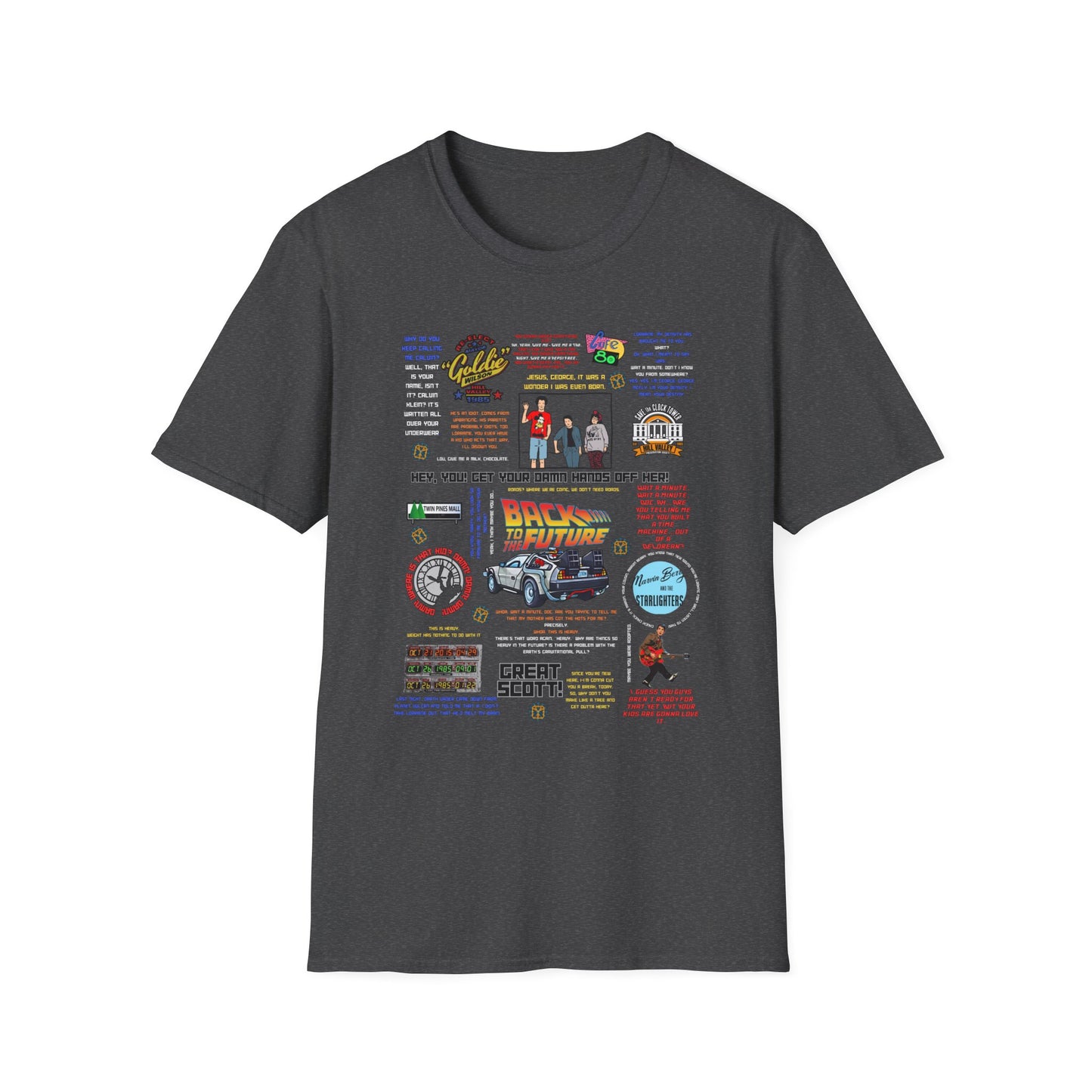 Back To The Future Quotes Tee