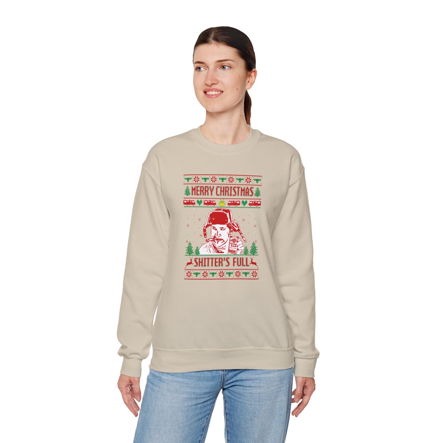 Shitter’s Full Christmas Sweatshirt