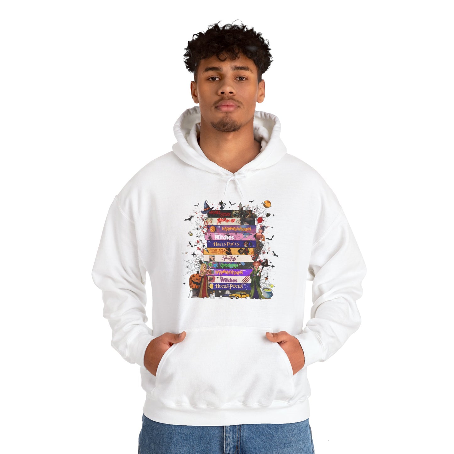 Witchy Movie Night Stack Hoodie