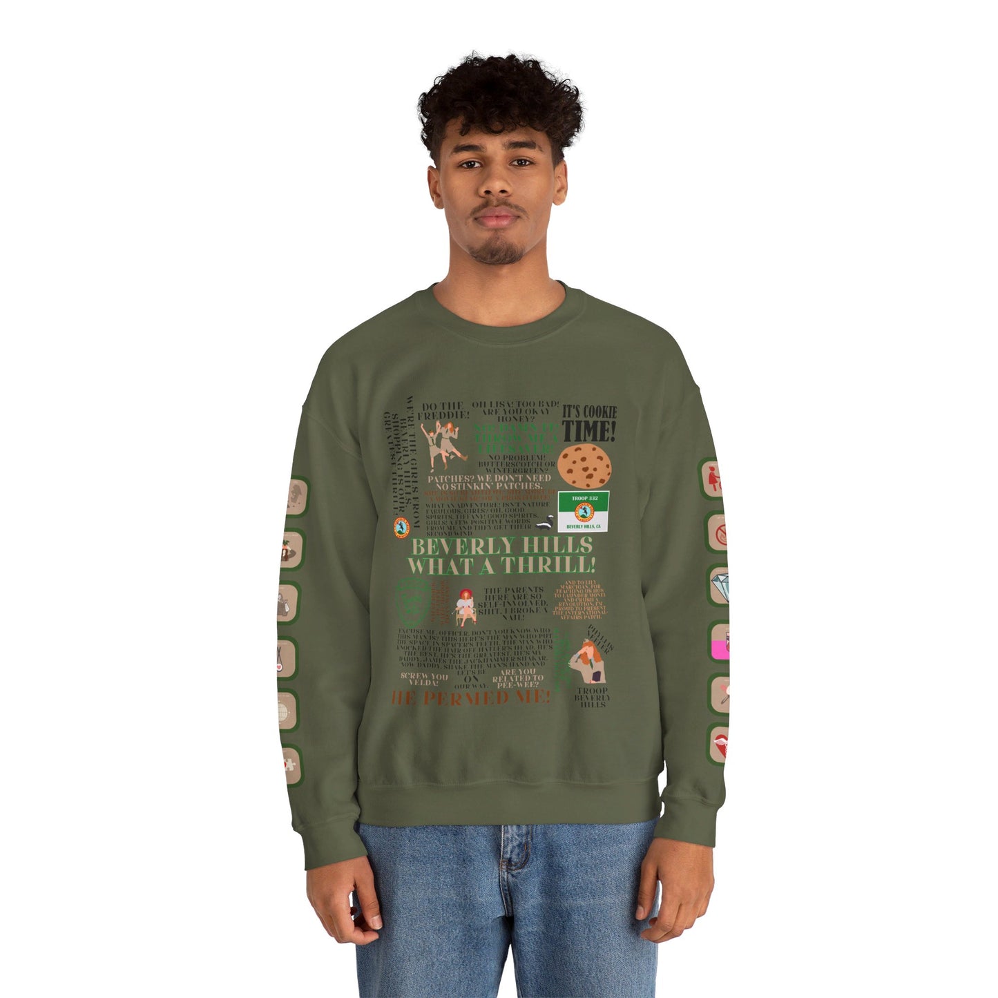 Troop Beverly Hills Quotes Only Pullover - Oodles of Patches