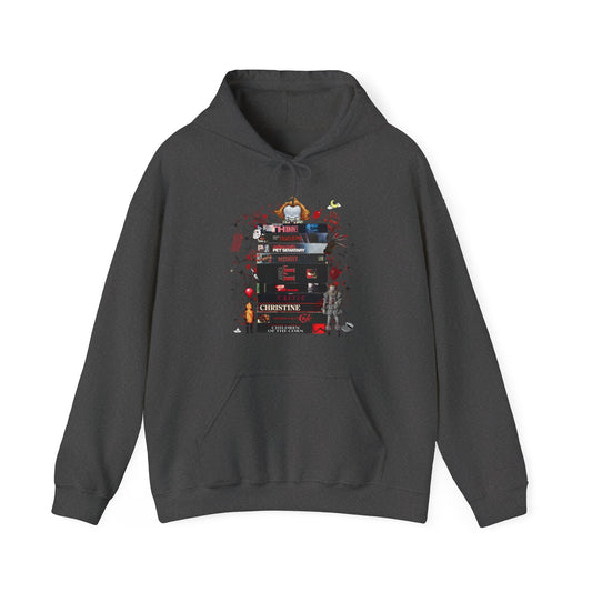 King of Horror Movie Stack Hoodie