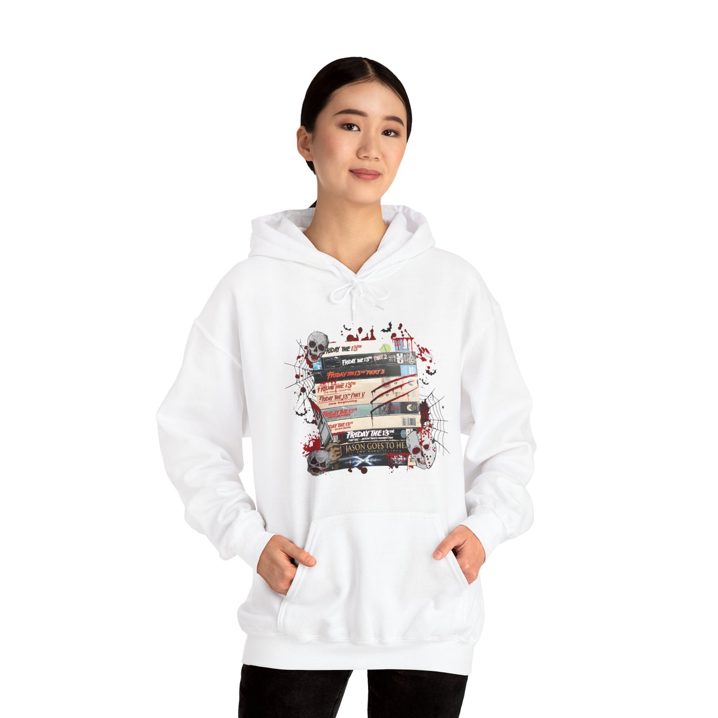 Classic Jason Movie Stack Hoodie