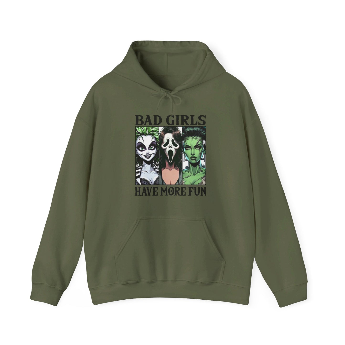 Bad Girls Have More Fun - Ghoulish Trio Hoodie