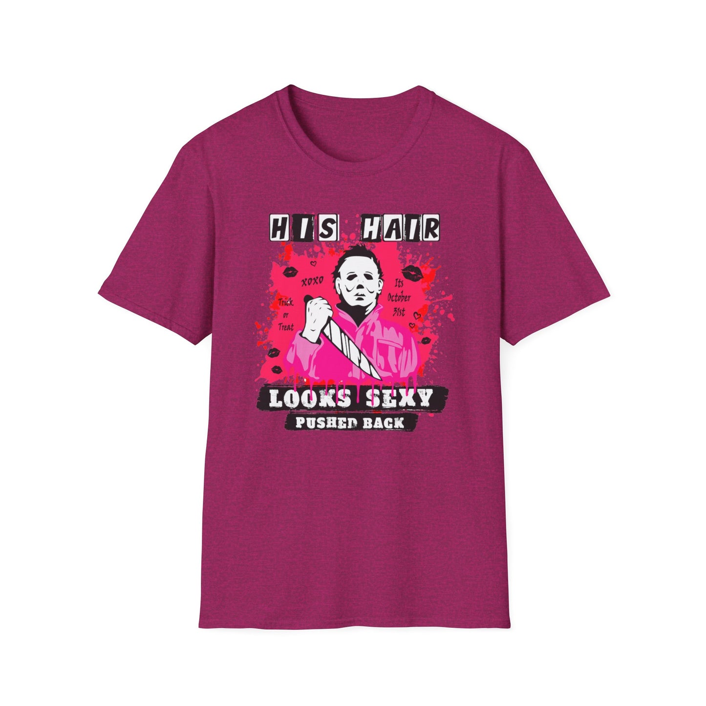 His Hair Looks Sexy Pushed Back Tee