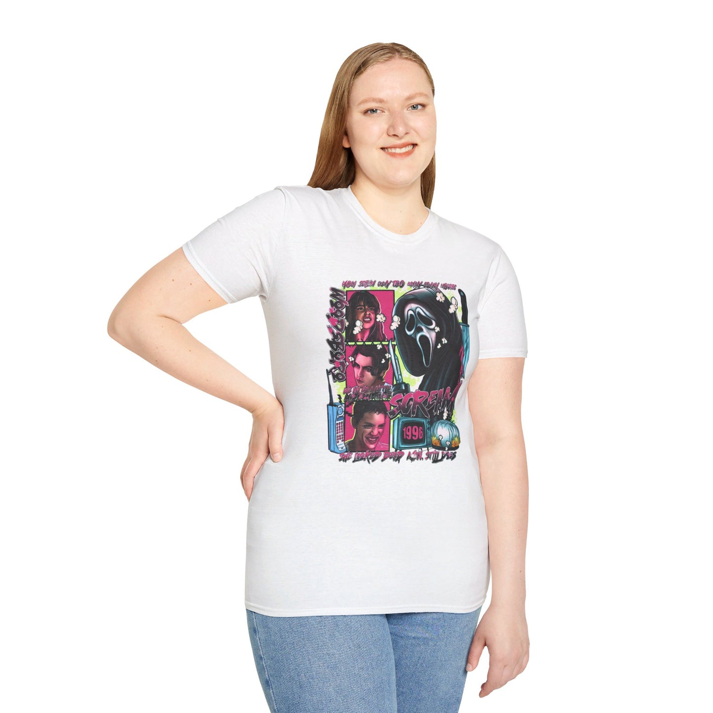 Neon Nightmare Scream Tee