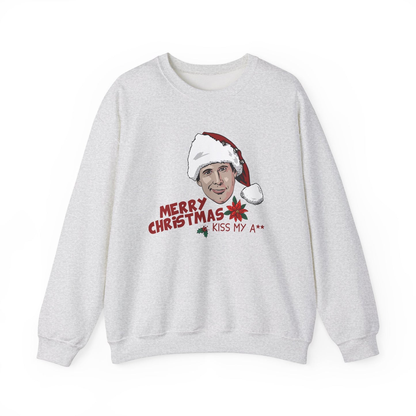 Kiss My A** Christmas Sweatshirt