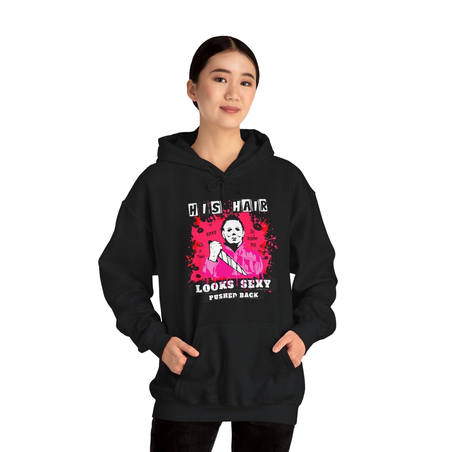 His Hair Looks Sexy Pushed Back Hoodie