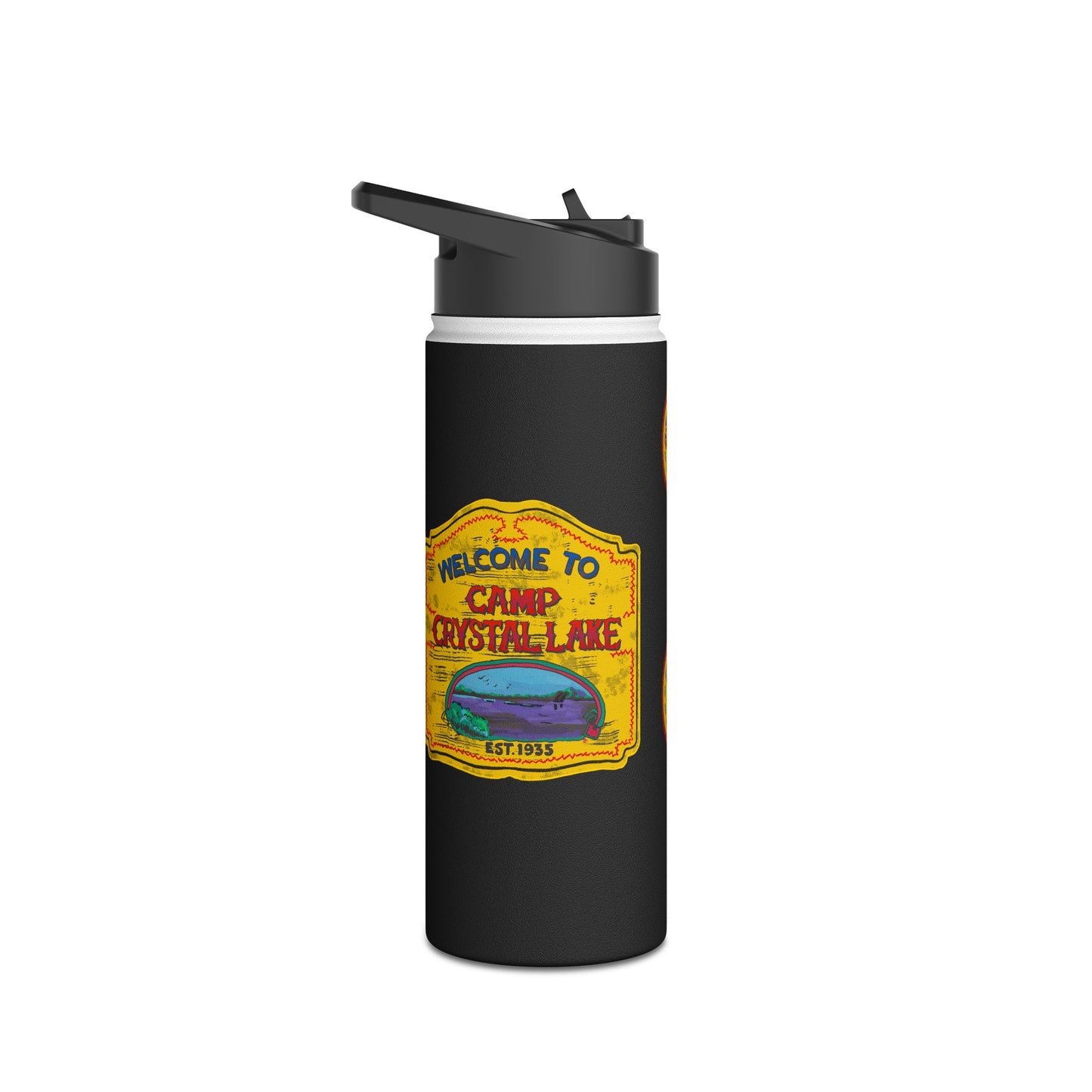 Camp Crystal Lake Stainless Steel Water Bottle