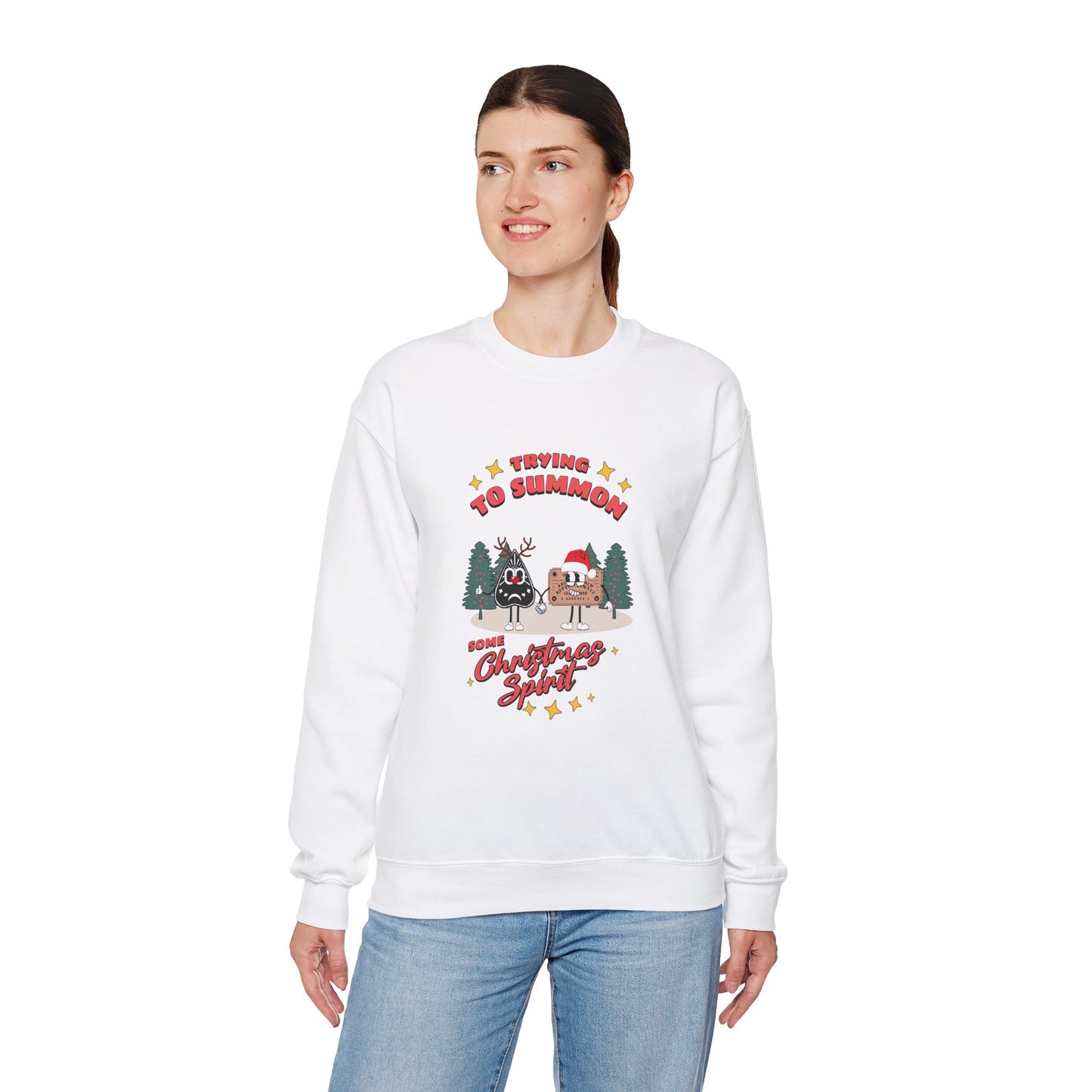 Summoning Christmas Spirit Pullover