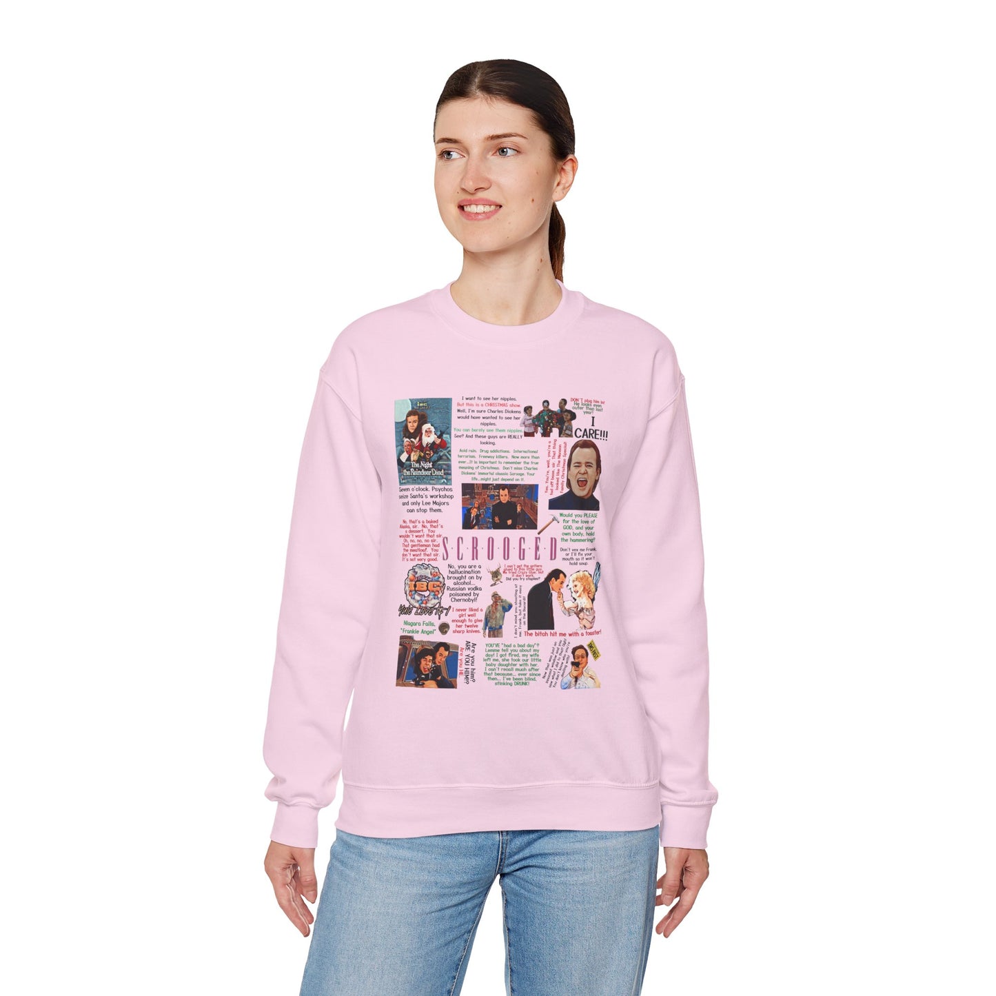 Scrooged Quotes Pullover