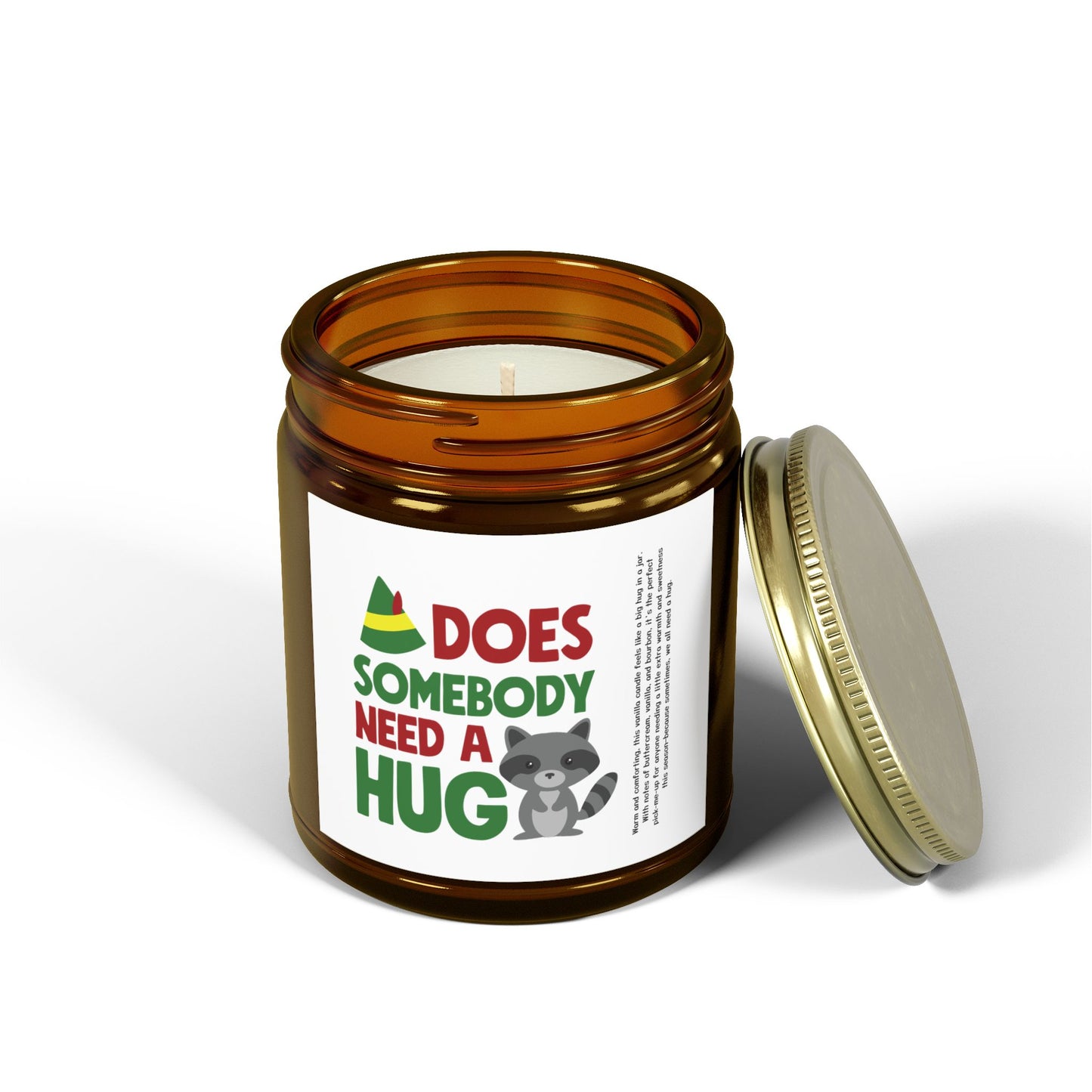 Need A Hug Scented Candle, Coconut Apricot Wax