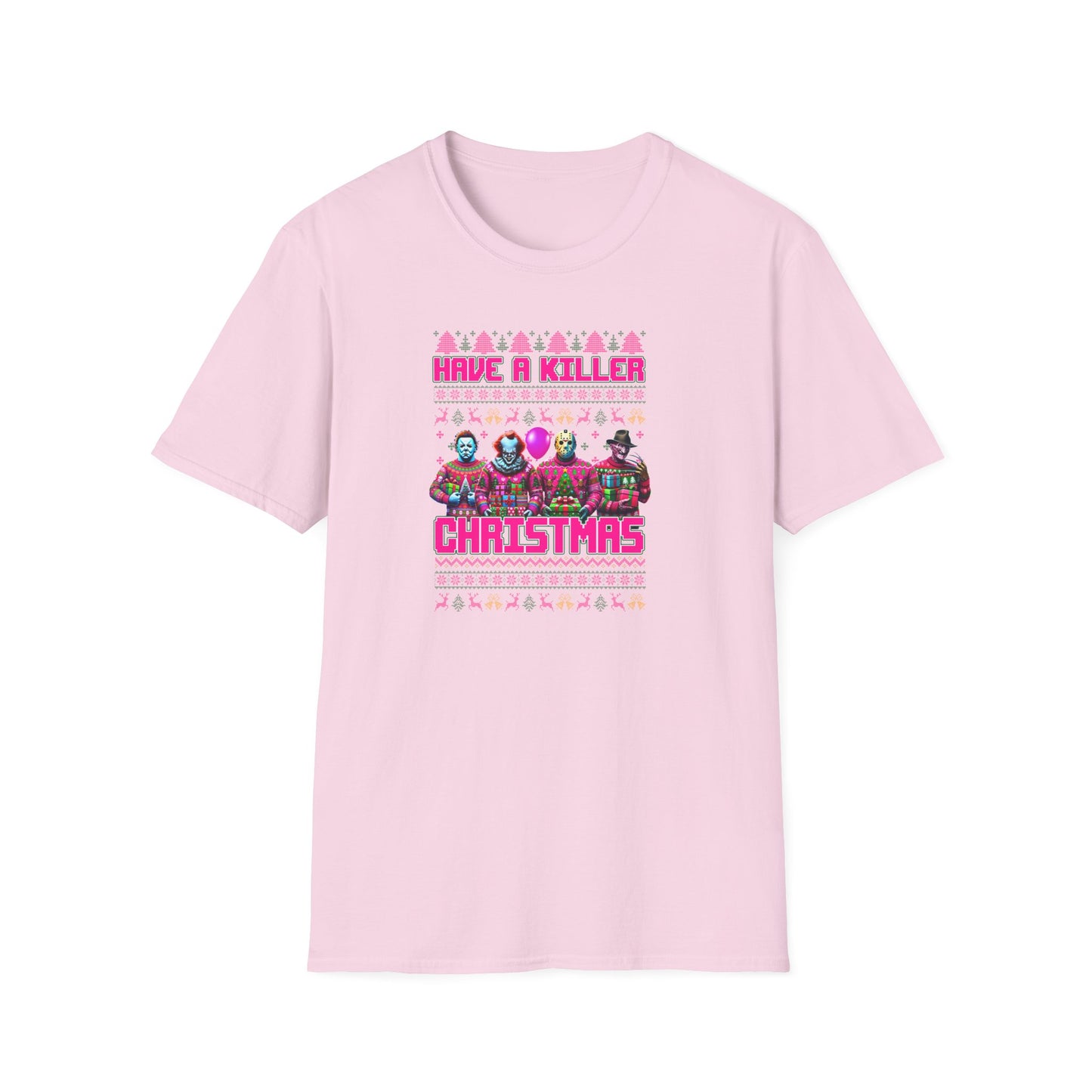 Psycho Pink Christmas Tee