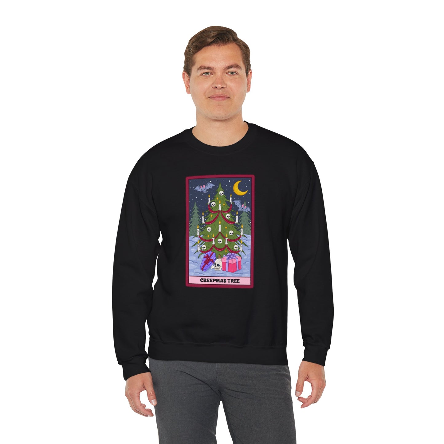 Creepmas Tree: Spooky Holiday Tarot  Pullover