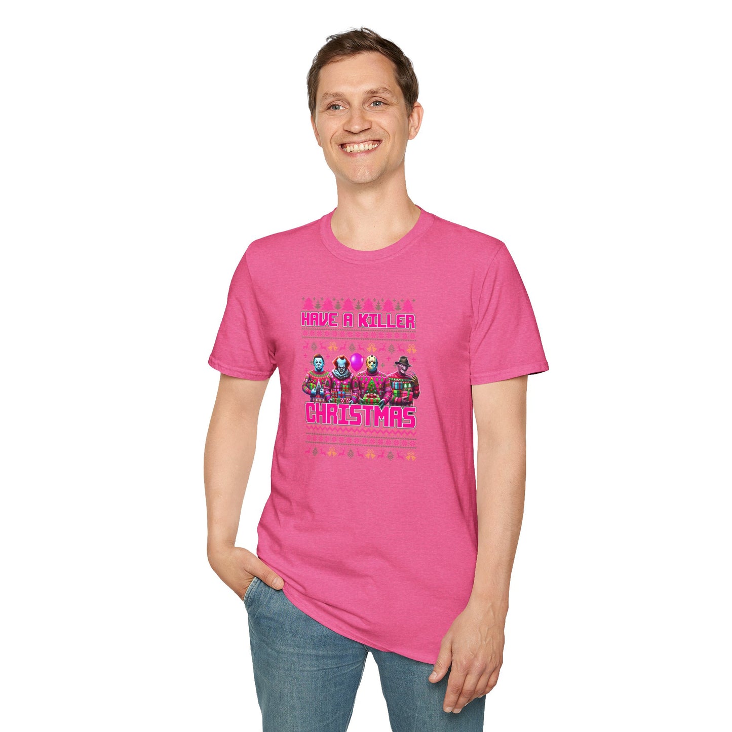 Psycho Pink Christmas Tee