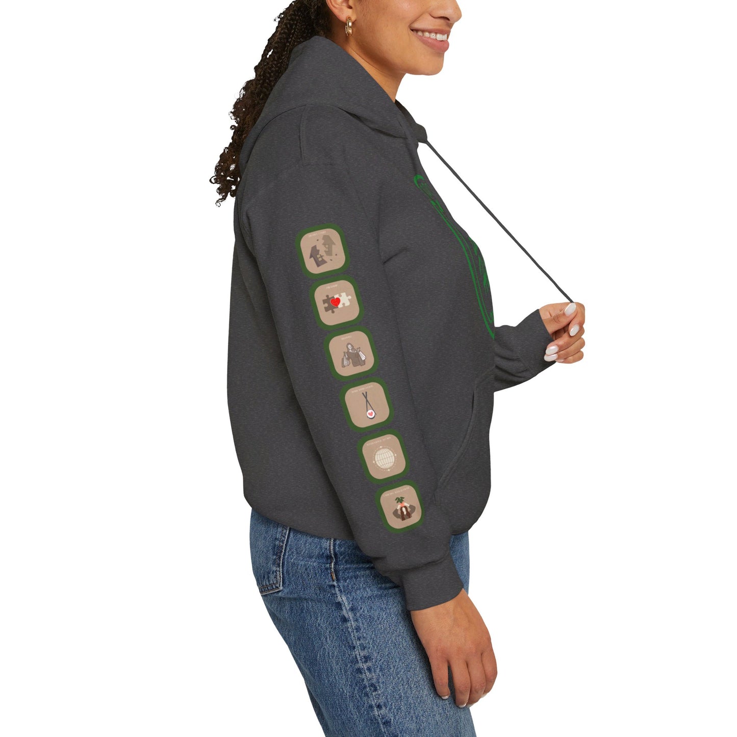 Troop Beverly Hills Logo Only Hoodie - Oodles of Patches