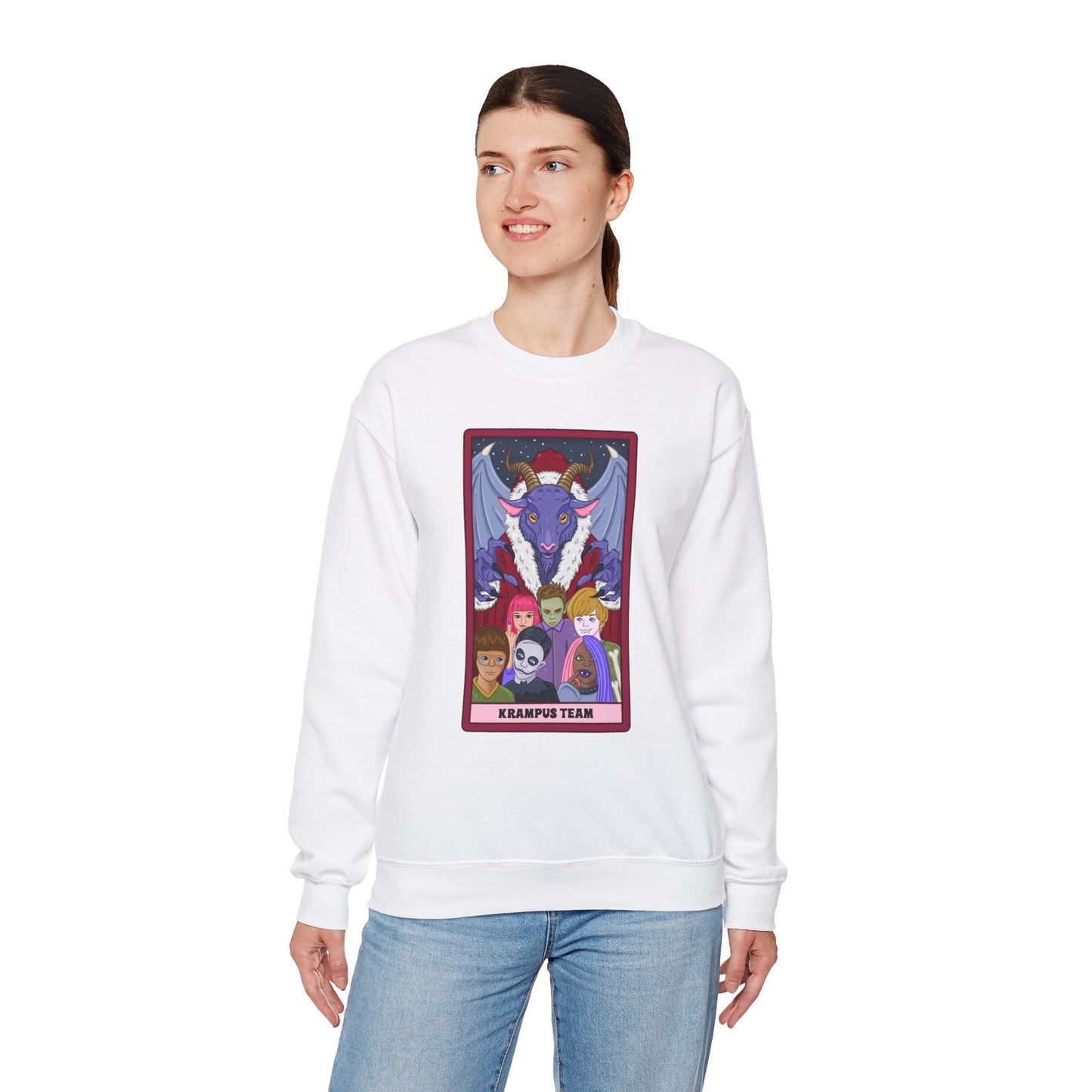 Krampus Team: Spooky Holiday Pullover