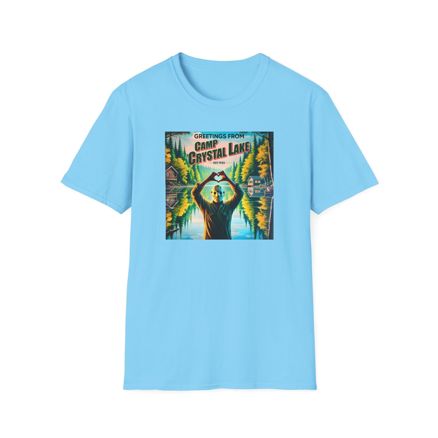 Camp Crystal Lake Greetings Tee