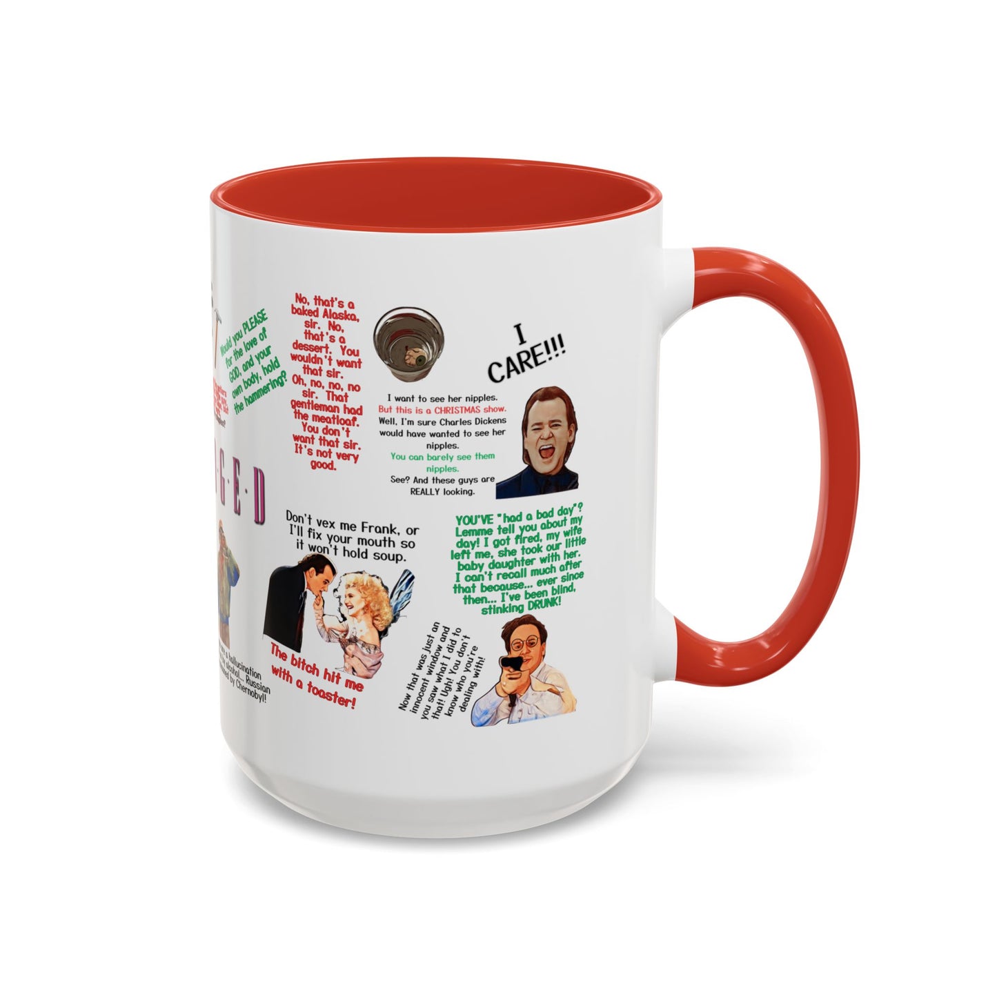 Scrooged Quotes Coffee Mug