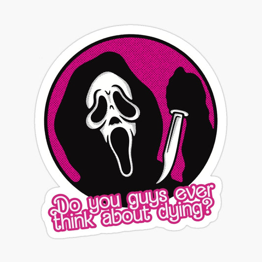 Think About Dying Sticker