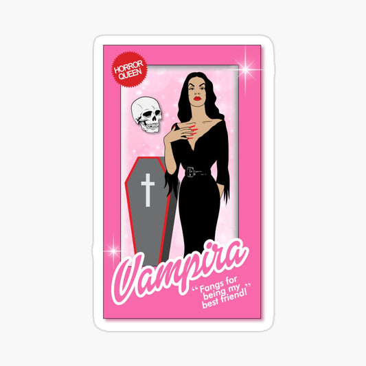 Horror Queen Barbie - Vampira Sticker